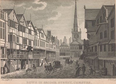 Rangées dans Bridge Street, Chester; page 64 (Volume Un) - Peter Mazell
