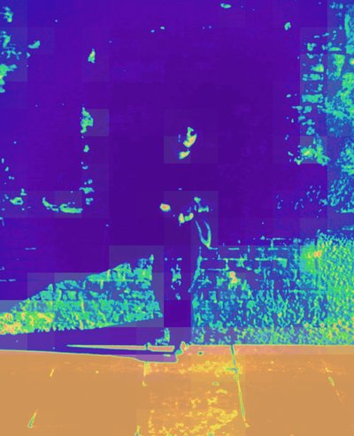 ARTISTE DES ANNÉES 70 ROGER, 2015 (photo numériquement améliorée) - Peter McClure