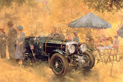 Garden Party avec la Bentley - Peter Miller