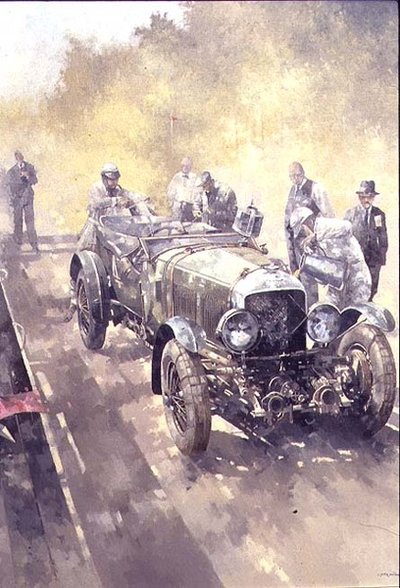 Arrêt au stand en plein soleil - Peter Miller