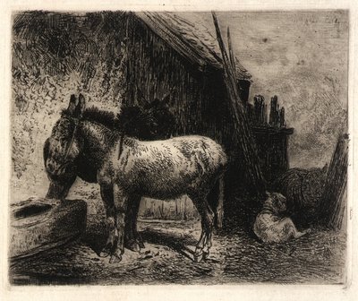 (Ânes et moutons) - Peter Moran