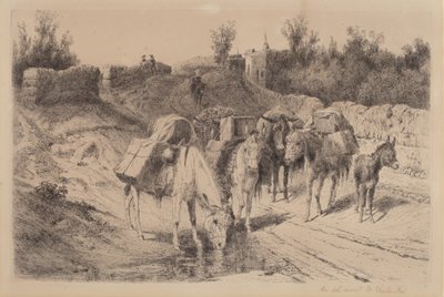 Sur la route de Santa Fe - Peter Moran