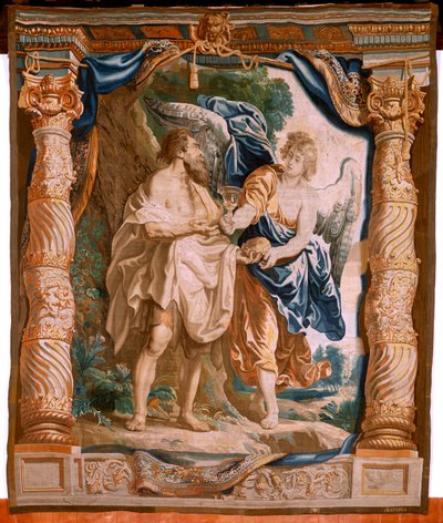 Le prophète Élie réconforté par l