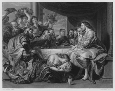 Marie Oignant les Pieds du Christ, de l