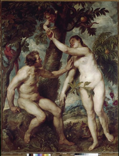 Adam et Ève dans le paradis terrestre - Peter Paul Rubens