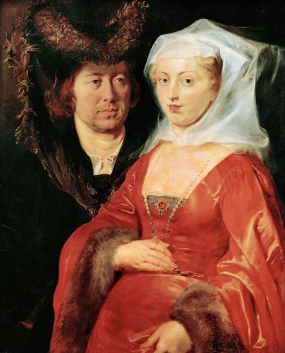 Ansegisel et Sainte Begge - Peter Paul Rubens