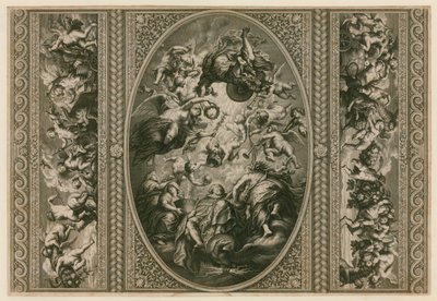 Plafond de la salle de banquet à Whitehall - Peter Paul Rubens