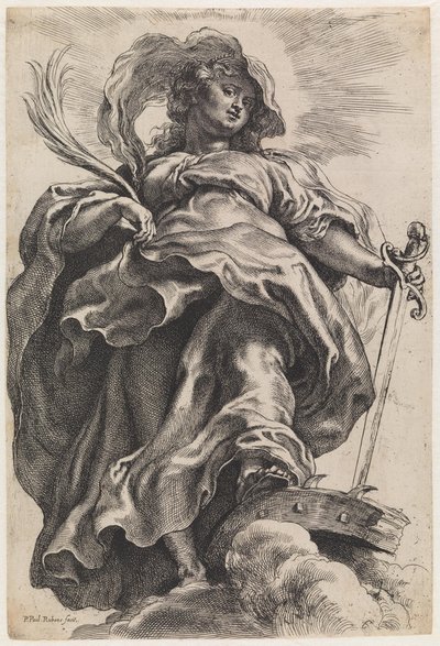Sainte Catherine - Peter Paul Rubens