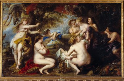 Diane et la nymphe Callisto Diane surprend la nymphe Callisto enceinte de Zeus. La nymphe cache sa grossesse - Peter Paul Rubens