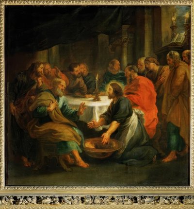 Le Lavement des pieds - Peter Paul Rubens