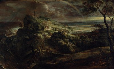 French : Paysage avec le naufrage de Paul Landscape with the Shipwreck of Paul - Peter Paul Rubens