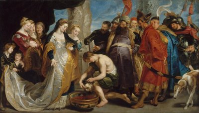 La tête de Cyrus apportée à la reine Tomyris - Peter Paul Rubens