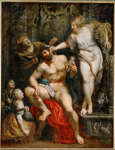 Hercule et Omphale - Peter Paul Rubens