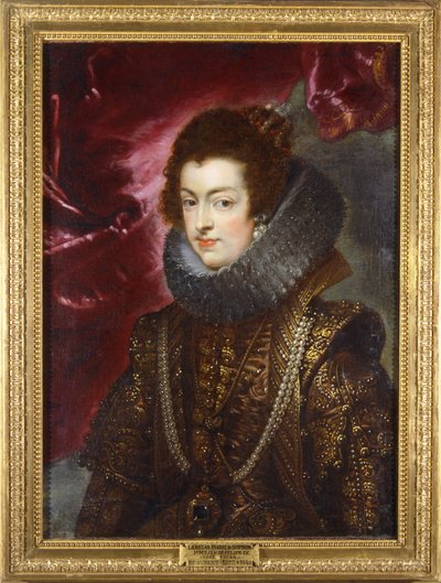 Isabelle de Bourbon, vers 1629 (peinture sur toile) - Peter Paul Rubens