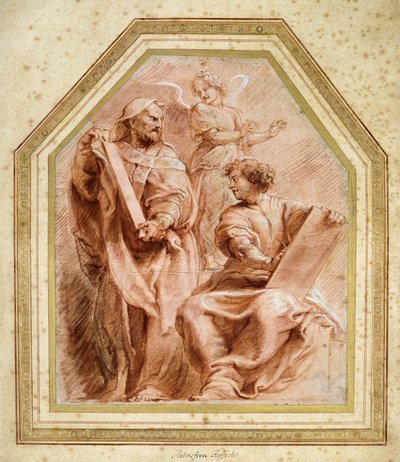 Jérémie dictant la parole de Dieu à Baruch, fils de Nérija - Peter Paul Rubens