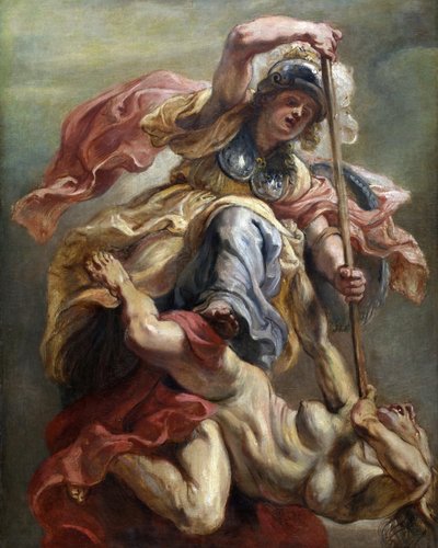 Minerva en tant que Sagesse conquérant la sédition, entre 1632 et 1634 - Peter Paul Rubens