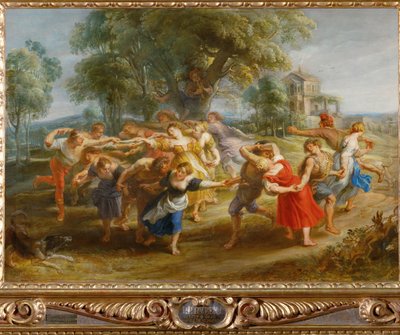 Danse des paysans, vers 1630 (peinture sur bois) - Peter Paul Rubens