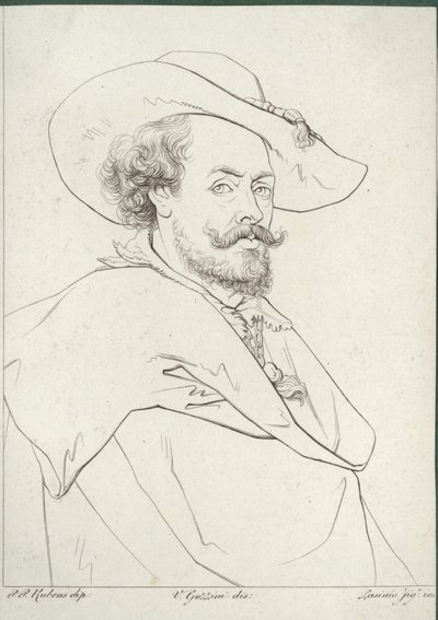 Portrait de Pierre Paul Rubens - Peter Paul Rubens