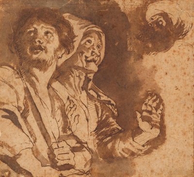 Étude pour une Adoration des bergers von Peter Paul Rubens