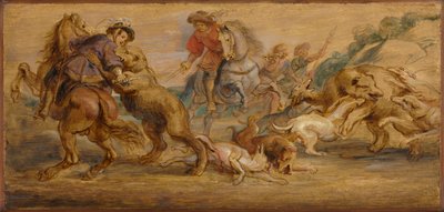 Étude pour La Chasse à l