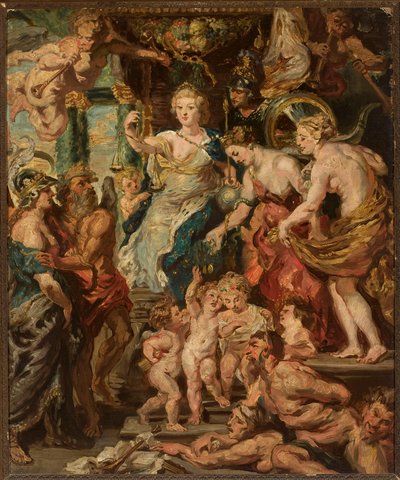 Le règne heureux de Marie de Médicis - Peter Paul Rubens
