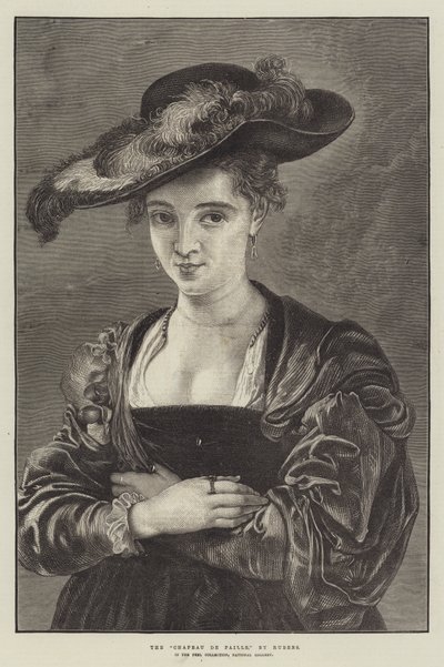 Le Chapeau de Paille - Peter Paul Rubens