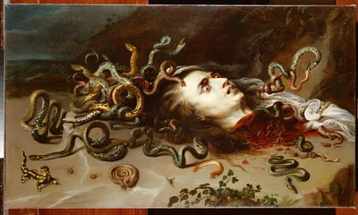 La tête de Méduse, vers 1618 (huile sur toile) - Peter Paul Rubens