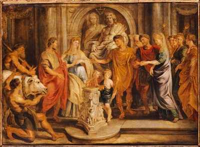 Les mariages de Constantin et Fausta et de Constantia et Licinius - Peter Paul Rubens