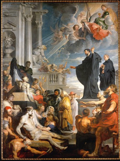 Les miracles de Saint François Xavier - Peter Paul Rubens