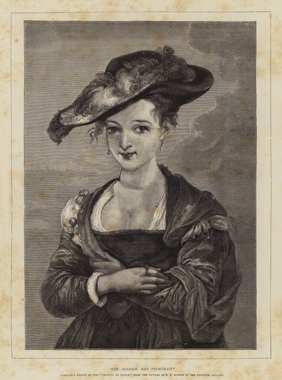 Le Portrait au Chapeau Espagnol - Peter Paul Rubens