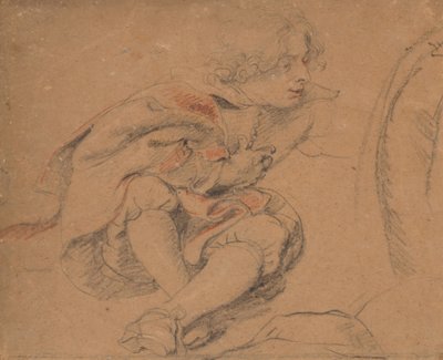 Jeune homme assis - Peter Paul Rubens