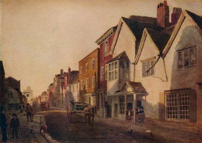 Eton High Street, XIXe siècle, 1924 - Peter de Wint