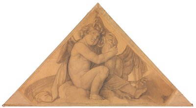 Eros mit dem Pfau - Peter von Cornelius