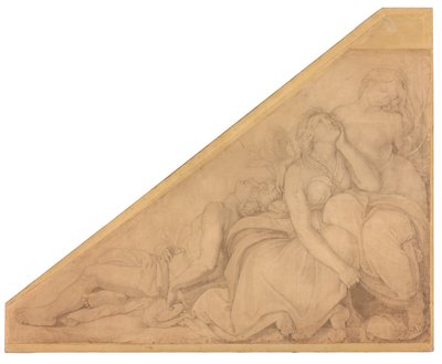 Hyacinthe, Clytie, Leucothoé, transformés en fleurs - Peter von Cornelius