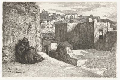 Vue de Tanger - Petrus Johannes Arendzen (attributed to)