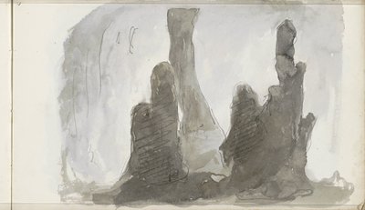 Stalagmites - Petrus Johannes Schotel