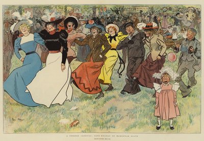 Un carnaval cockney, jour férié à Hampstead Heath - Phil May