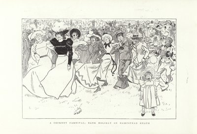 Un Carnaval Cockney, jour férié à Hampstead Heath - Phil May