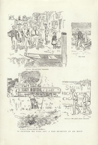 Une promenade en barque, un mauvais quart d