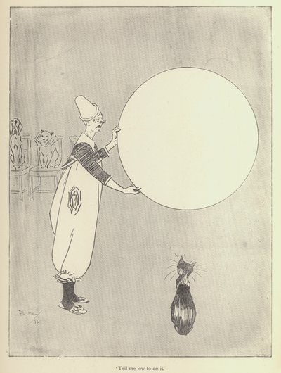 Dessin humoristique des années 1890 - Phil May