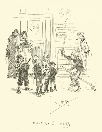 Illustration pour Phil Mays Gutter-Snipes - Phil May