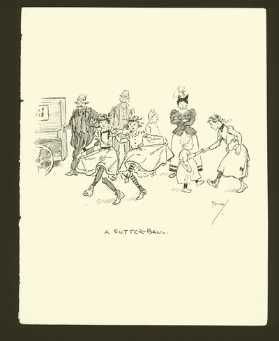 Illustration pour Phil Mays Gutter-Snipes - Phil May