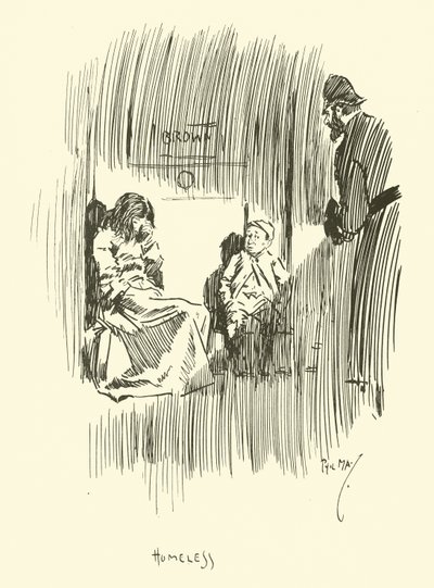 Illustration pour Phil Mays Gutter-Snipes - Phil May