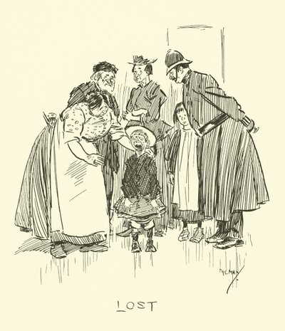 Illustration pour Phil Mays Gutter-Snipes - Phil May