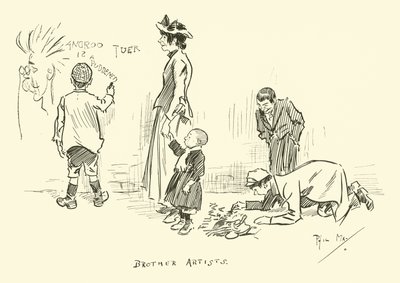 Illustration pour Phil Mays Gutter-Snipes - Phil May