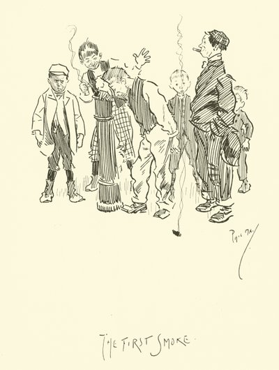 Illustration pour Phil Mays Gutter-Snipes - Phil May