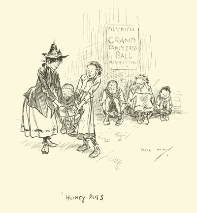 Illustration pour Phil Mays Gutter-Snipes - Phil May