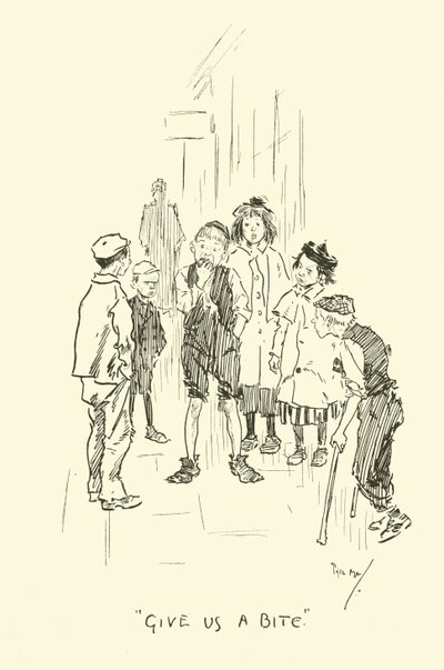 Illustration pour Phil Mays Gutter-Snipes - Phil May