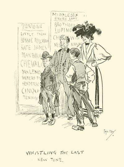 Illustration pour Phil Mays Gutter-Snipes - Phil May