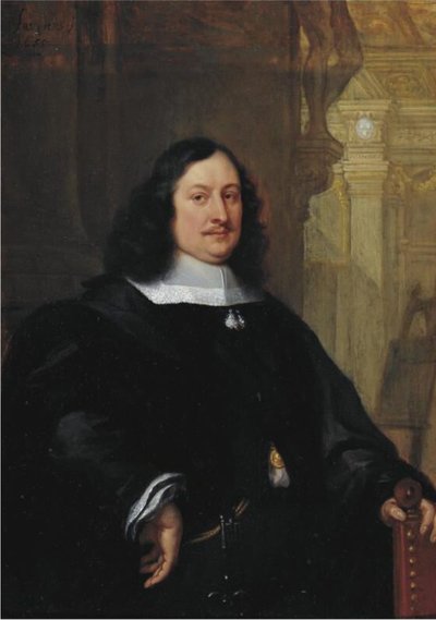 Portrait de David II Teniers - Philip Fruytiers